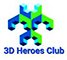 Logo 3D Heroes Club